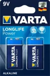 Varta Longlife Power - leelispatarei, 9V (LR61) 2 kpl