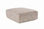 Pouf Hanah Home Sora, liivabeež, 95 x 45 x 80