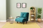 1-kohaline diivanvoodi, Hanah Home, Sento, bensiiniroheline, 75 x 50 x 75