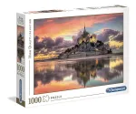 Clementoni 39367.1 Clementoni-39367 &ndash; K&otilde;rgekvaliteediline kollektsioon &ndash; Imeline Mont Saint-Michel &ndash; 1000 detaili, erinevates v&auml;rvides