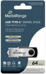 "STICK MediaRange USB-Stick USB 3.2 Gen1 USB-C 64GB"