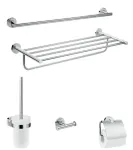 Hansgrohe Logis Universal vannitoa aksessuaaride komplekt 5 &uuml;hes, kroomitud 41728000