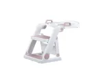 Seat cover on toilet - with LADDER - Baby Ladder Potty - Baby PINK