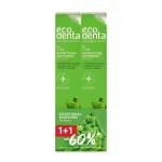 Set Duo, Ecodenta, Exceptional Whitening, Whitening, Toothpaste, 2 pcs, 75 ml