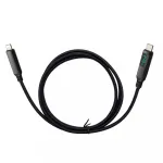 Thunderbolt 4/USB4 Class Pro kaabel 240 W, 2x 4K/120 Hz, 40 Gbps, LCD, 150 cm