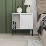 &Ouml;&ouml;kapp, Hanah Home, valge, 45 x 50 x 35