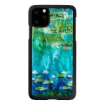 "SmartPhone case iPhone 11 Pro Max" Water lilies black