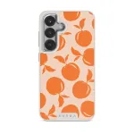 Peach Fuzz - Samsung Galaxy S25 Case, Elite Light (Magnetic) / Silver
