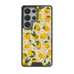 Lemon Juice - Samsung Galaxy S25 Ultra Case, Elite Dark (Magnetic) / Silver