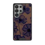 Velvet Night - Samsung Galaxy S25 Ultra Case, Elite Dark (Magnetic) / Silver