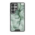 Pistachio Cheesecake - Green Samsung Galaxy S25 Ultra Case, Elite Dark (Magnetic) / Silver