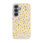 Pure Bliss - Daisy Samsung Galaxy S25 Case, Elite Light (Magnetic) / Silver