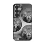 After Hours - Samsung Galaxy S25 Case, Elite Mirror Dark (Magnetic) / Silver
