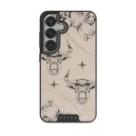 Taurus - Samsung Galaxy S25 Plus Case, Elite Dark (Magnetic) / Silver / Nude