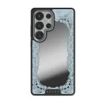 Looking Glass - Samsung Galaxy S25 Ultra Case, Elite Mirror Dark (Magnetic) / Silver