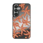 Mythical - Samsung Galaxy S25 Case, Elite Mirror Dark (Magnetic) / Silver