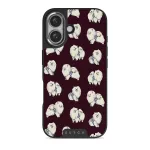 Snooze - iPhone 16 Case, Elite Dark (MagSafe) / Silver