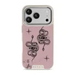 Gemini - iPhone 17 Pro Case, Elite Light (MagSafe) / Silver / Pink