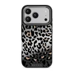 Pure Instinct - iPhone 17 Pro Case, Elite Mirror Dark (MagSafe) / Silver