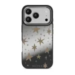 12 O'clock - iPhone 17 Pro Case, Elite Mirror Dark (MagSafe) / Silver