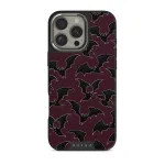 Midnight Visitor - iPhone 16 Pro Case, Elite Dark (MagSafe) / Silver