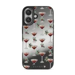 Apr&egrave;s Ski - iPhone 16 Case, Elite Mirror Dark (MagSafe) / Silver