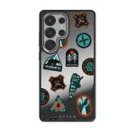 Basecamp - Samsung Galaxy S25 Ultra Case, Elite Mirror Dark (Magnetic) / Silver