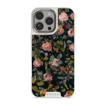 Bloomy Garden - Vintage iPhone 16 Pro Case, Elite Light (MagSafe) / Silver