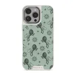 Leo - iPhone 16 Pro Max Case, Elite Light (MagSafe) / Silver / Turquoise