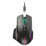 Mars Gaming MMWVECTOR arvutihiir m&auml;ngudeks, parempoolne, RF-traadita + Bluetooth + USB Type-A, optiline, 12 000 DPI