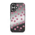 Pillow Talk - iPhone 16 Case, Elite Mirror Dark (MagSafe) / Silver