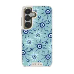 Blue Gaze - Samsung Galaxy S25 Plus Case, Elite Light (Magnetic) / Gold