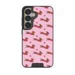 Hot Dog - Samsung Galaxy S25 Case, Elite Dark (Magnetic) / Gold