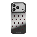 Aqua Mocha - iPhone 17 Pro Case, Elite Mirror Dark (MagSafe) / Silver