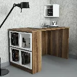 &Otilde;ppelaud, Hanah Home, p&auml;hkel Valge, 120 x 75 x 65, cm