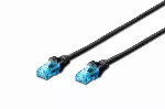 Patch cord U/UTP kat.5e PVC 0,5m must