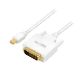 Mini DisplayPort kuni DVI valge, 3m