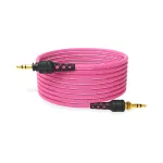 R&Oslash;DE Rode NTH-Cable24 roosa helikaabel 2,4 m 3,5 mm TRS roosa