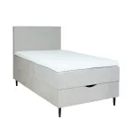 Kontinentaalvoodi LAARA 90x200cm, tumebeež, 91x208xH119cm