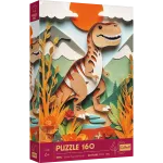 PUZZLE 160 &bdquo;Trefl PaperArt&ldquo; 40. aastap&auml;ev: Dinosaurus 40048