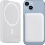 &bdquo;Ecobox&ldquo;* juhtmeta &bdquo;MagSafe&ldquo; v&auml;lisakku, 5000 mAh, valge (35416)