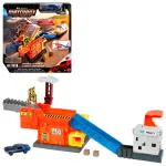 MATCHBOX MOVIE Smalley&rsquo;s autode purustamise garaaž koos rajal (JMG56)