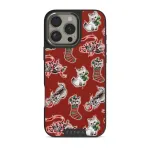 Merry Kitty - iPhone 16 Pro Max Case, Elite Dark (MagSafe) / Gunmetal