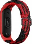 Nylon Strap Xiaomi Mi Band 8 Black-Red
