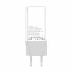 "GaN 65 W laadija Dudao A7xsEU, 2x USB-C + USB, valge"