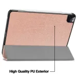 "Tri-Fold Eco-Leather Stand Case Apple iPad/Air/Air2 9.7''''" Rose Gold