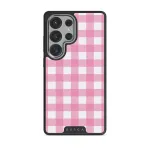 Think Pink - Samsung Galaxy S25 Ultra Case, Elite Dark (Magnetic) / Silver