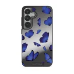 Spring Court - Samsung Galaxy S25 Plus Case, Elite Mirror Dark (Magnetic) / Silver