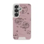 Capricorn - Samsung Galaxy S25 Case, Elite Light (Magnetic) / Silver / Pink