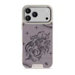 Virgo - iPhone 17 Pro Max Case, Elite Light (MagSafe) / Silver / Purple